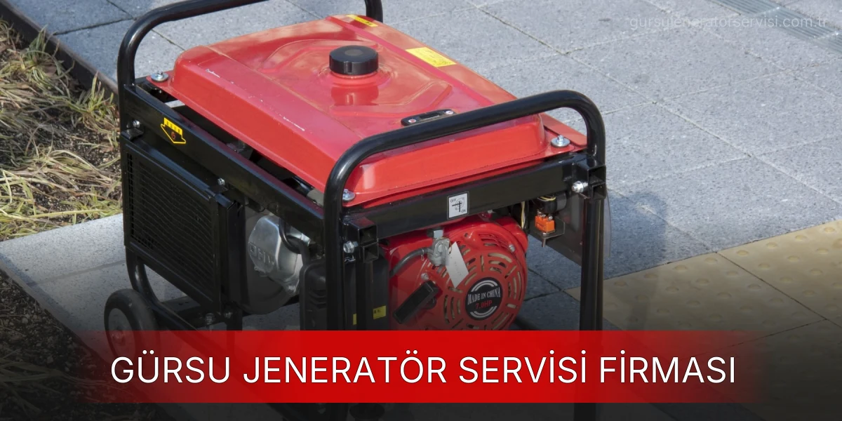 Gürsu Jeneratör Servisi Firması